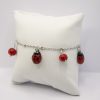 Bracciale con ciondoli coccinella - immagine 2