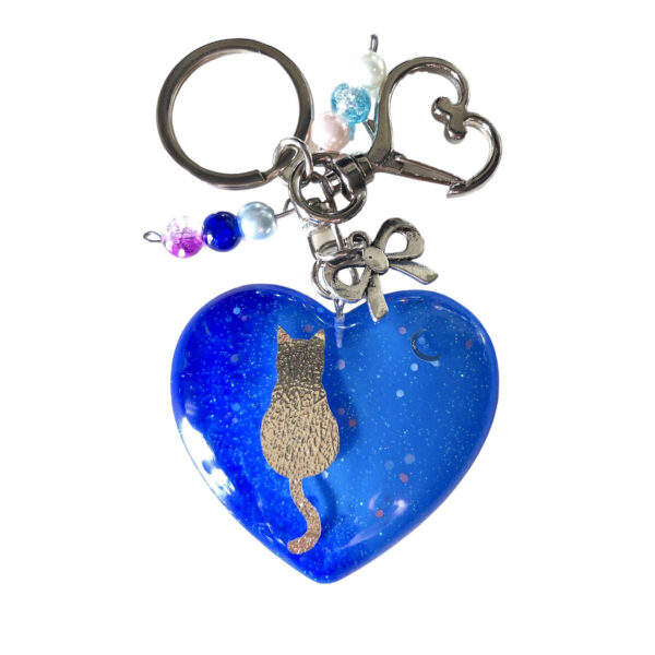 Portachiavi gattino con Luna